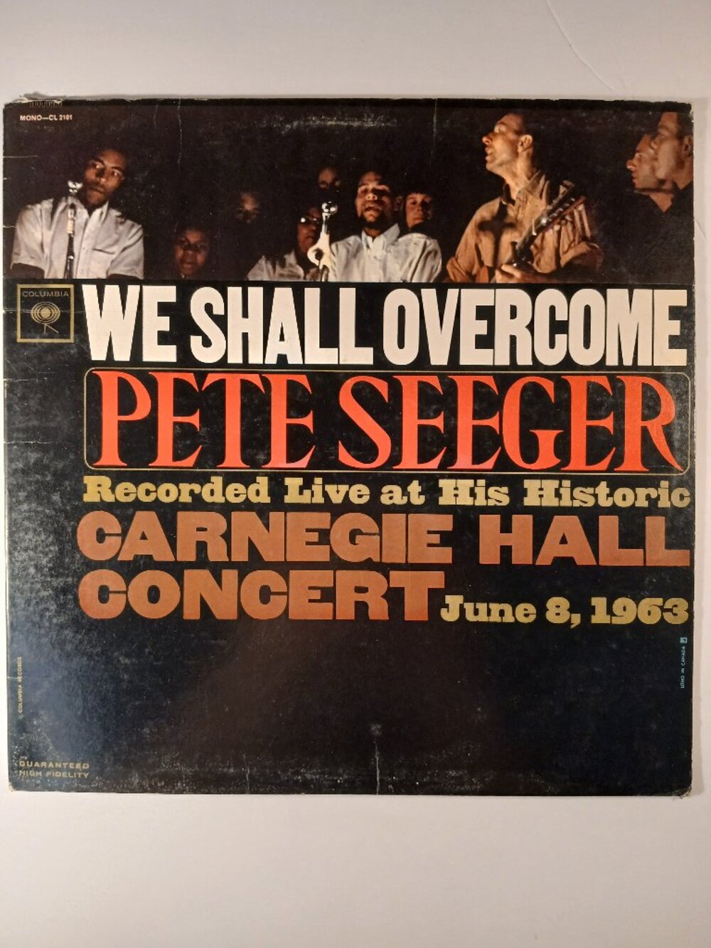 Pete Seeger - We Shall Overcome - Vinyl LP Record